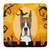 Caroline's Treasures BB1781RUG Halloween Boxer Bath Mat, 48.3 x 68.6 cm, Multicolor view 1