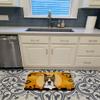 Caroline's Treasures BB1781RUG Halloween Boxer Bath Mat, 48.3 x 68.6 cm, Multicolor view 3