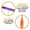 BIC Gel-ocity Quick Dry Retractable Fashion Gel Pen, Medium Point (0.7 mm), Assorted Colors, 4-Count view 4