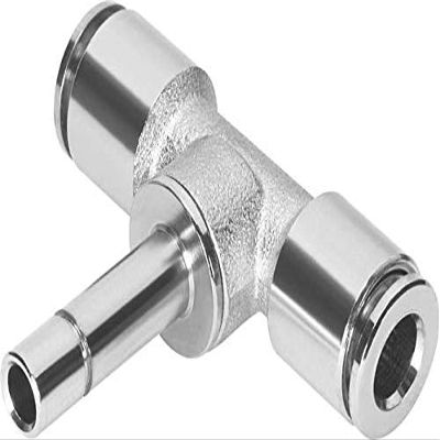 NPQM-T-Q10-S10-P10 (558794) T Push-In Fitting, Standard, 8.5 mm