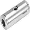 VZQA-C-M22U-6-GG-ALV4N-4 (2931679) Pneumatic Pinch Valve, Soft-Sealing view 1