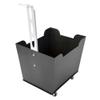 CRUCCOLINI Iron Firewood Trolley with Wheels, 200 kg Capacity view 1