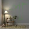 CLICKANDPRINT Swing on Branch Wall Decal, 50 x 46.6 cm, Yellow-Green view 2