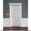 CLICKANDPRINT WC Deer & Stag Sticker, 20 x 10.3 cm, Turquoise view 2