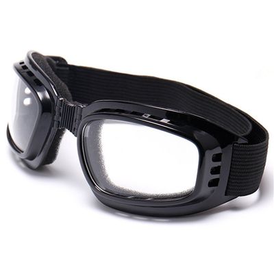 Men's Tactical UV400 Windproof Folding Sports Goggles