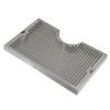 Kegco SECO-1610 Surface-Mount Drip Tray, 3 in. Column Cutout, Stainless Steel, No Drain view 1