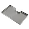Kegco SECO-1610 Surface-Mount Drip Tray, 3 in. Column Cutout, Stainless Steel, No Drain view 2