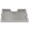 Kegco SECO-1610 Surface-Mount Drip Tray, 3 in. Column Cutout, Stainless Steel, No Drain view 3