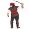 KULTFAKTOR GmbH Sultry Pirate Buccaneer Costume, Plus Size, Brown/White/Red, L view 2