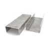 Aluminum U-Profile Duett Tread, 2000 mm, 20 x 95 x 20 mm view 1