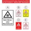 Melis-Folienwerkstatt Sign, No Gritting or Snow-Clearing Service, 60 x 40 cm, 3 mm Aluminum Composite, 20 VAR S00018-066-D view 3