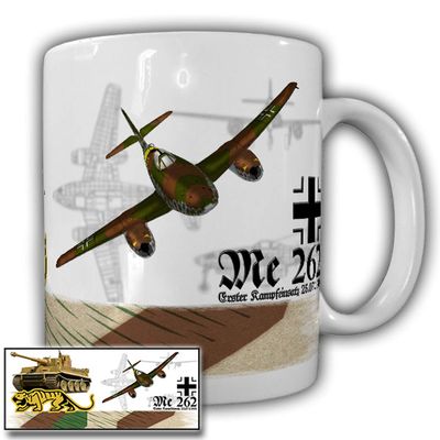 Tiger Tank Me262 Combat Vehicle Messerschmidt Mug #19878
