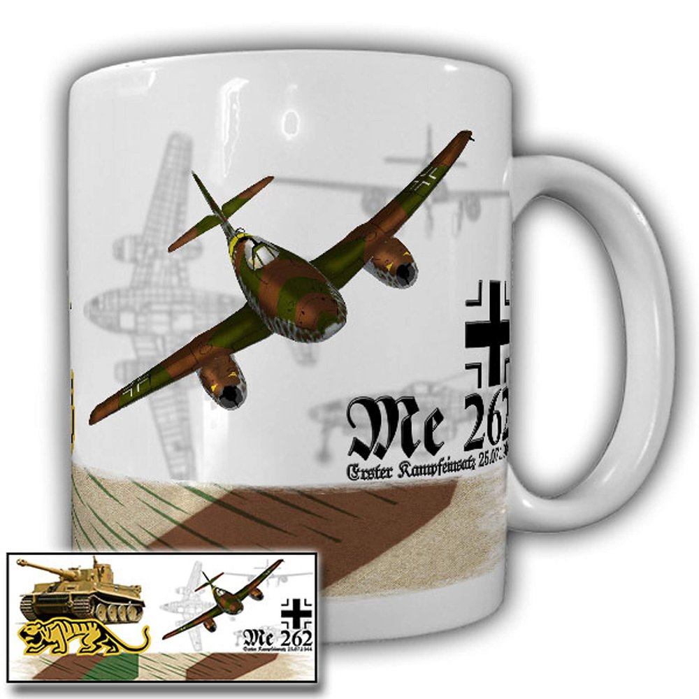 Tiger Tank Me262 Combat Vehicle Messerschmidt Mug #19878