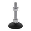 Schwaderer Adjustable Machine/Leveling/Swivel Foot KF 60, M20x250, Ø59 mm view 1