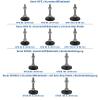 Schwaderer Adjustable Machine/Leveling/Swivel Foot KFEB 100, M20 × 250 mm, Ø99 mm view 4