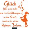 CLICKANDPRINT Sterntaler Wall Sticker, 40 x 36.7 cm, Orange view 1