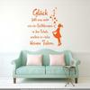 CLICKANDPRINT Sterntaler Wall Sticker, 40 x 36.7 cm, Orange view 2