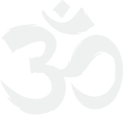 CLICKANDPRINT Om Symbol Sticker, 10 x 8.9 cm, Reflective White