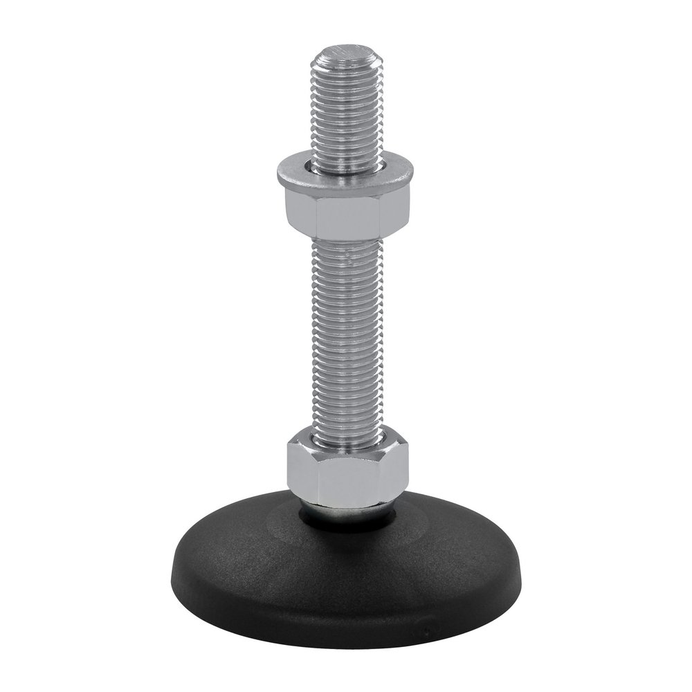 Schwaderer Adjustable Machine Leveling Foot KF 80, M30 x 180, 79 mm
