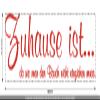 CLICKANDPRINT “Home Is...” Wall Decal, 260 x 67.7 cm, Light Red view 3