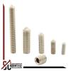 M6x20 Hex Socket Set Screws with Point, 25 pcs, A2 Stainless Steel, DIN 914 view 2