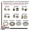 M6x20 Hex Socket Set Screws with Point, 25 pcs, A2 Stainless Steel, DIN 914 view 4