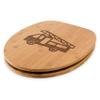 Mr. & Mrs. Panda Fire Truck Toilet Seat view 3