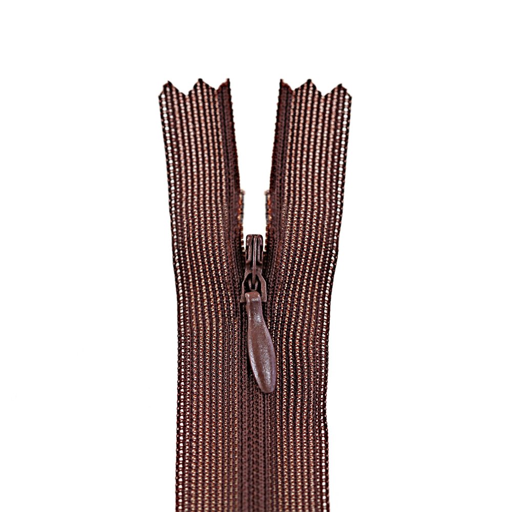 50 Concealed Spiral Zippers, 18 cm, Non-Separating
