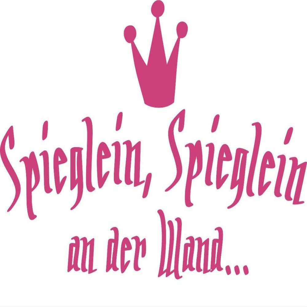 CLICKANDPRINT “Mirror, Mirror” Wall Sticker, 150 x 100.2 cm, Pink
