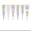 Creative Party M305 Paper First Birthday Pennant Banner, 1 pc view 1
