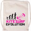 EZYshirt Kitesurf Evolution Cotton Drawstring Bag view 1