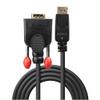 LINDY 41940 0.5 m DisplayPort to VGA Cable view 2
