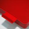 Eurofoto Lunch Box and Water Bottle Set with Name Enno, Dark Red Rays and Fist Design view 3