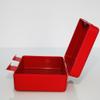 Eurofoto Lunch Box and Water Bottle Set with Name Enno, Dark Red Rays and Fist Design view 4