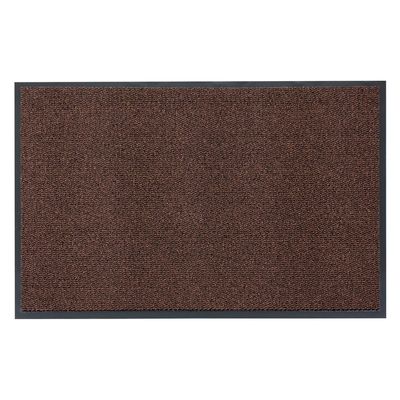 HOMEFACTO:RI Basic Clean Dirt-Trapping Doormat, Brown, Approx. 60 x 180 cm