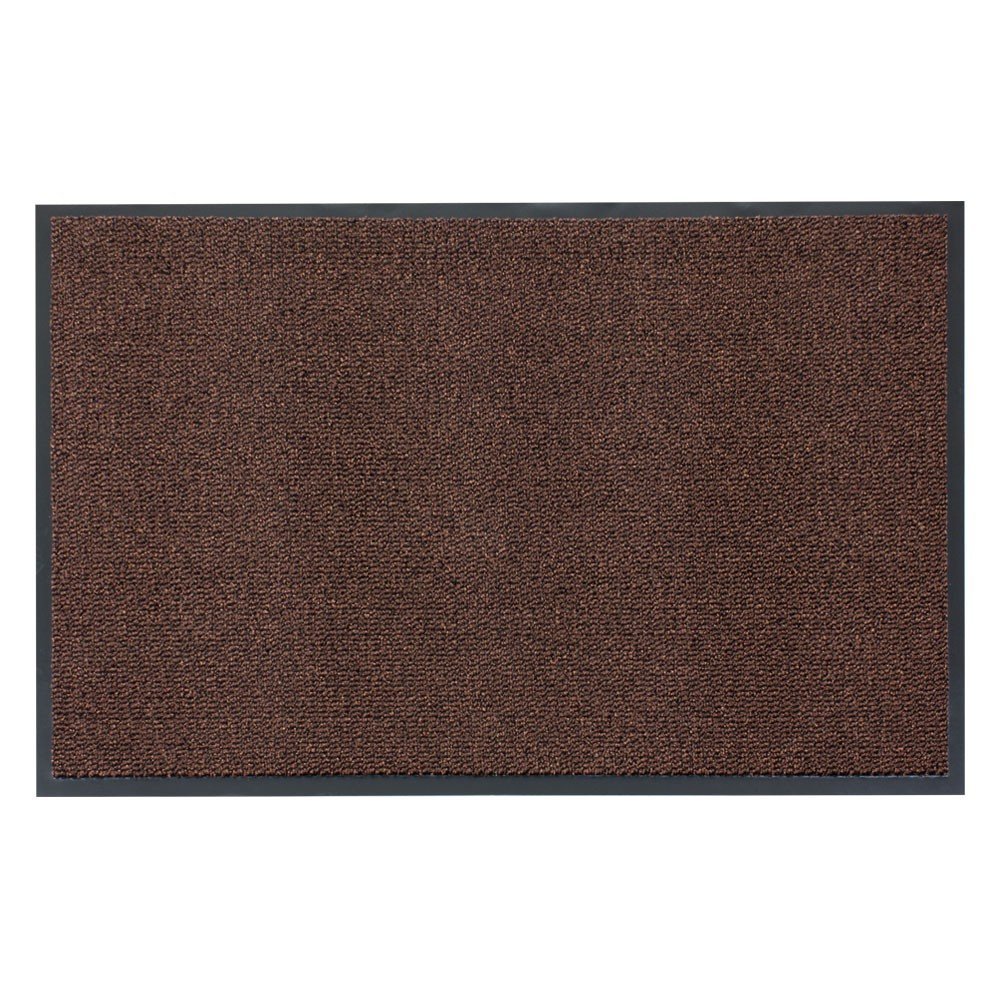HOMEFACTO:RI Basic Clean Dirt-Trapping Doormat, Brown, Approx. 60 x 180 cm