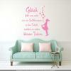 CLICKANDPRINT Sterntaler Wall Decal, 80 x 73.4 cm, Light Pink view 2