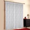 Sun World Custom-Made White Scherli Voile Sheer Curtain with Circle Effect, Gather Tape, Green, 165 x 300 cm (H x W) view 2