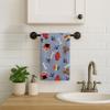 Caroline's Treasures BB4012KTWL Wirehaired Dachshund Kitchen Towel, 25 x 15 in, Multicolor view 2