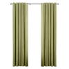 Paoletti Riva Atlantic Eyelet Curtains (Pair) - Grey - Woven Twill Fabric - Ready-Made - 100% Polyester - 229 cm W x 137 cm D (90 x 54 in) - Designed in Britain view 2