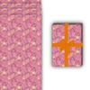 Classic Floral Gift Wrapping Paper Set, 4 Sheets, Pink, 32 x 48 cm view 3