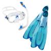 AT Agua Kid & Marea JR & MiniDry Kids' Snorkeling Set, Size 31, Blue view 1