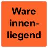 Goods Inside Labels, Neon Orange, 35 x 35 mm, 500 Count view 1