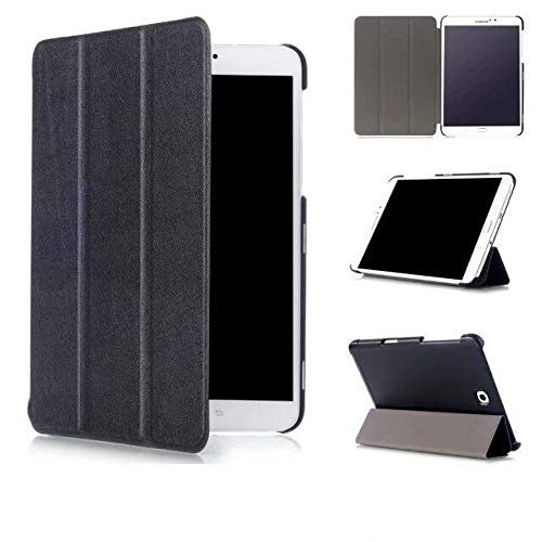 Skytar Protective Case for Samsung Galaxy Tab S2 8.0, T710/T715/T719, with Stand Function, Black