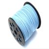 Sescha Alcantara/Velour Ribbon, LightSkyBlue, 3 mm Wide, 5 m view 1