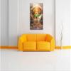 Pixxprint Glass Sphere with Background, 3-Piece Canvas Print, Total Size 120 x 80 cm, Ready-Stretched, Not a Poster view 2