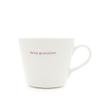 Keith Brymer Jones Word Range "Good Fairy" Bucket Mug, 0.35 L, White view 1