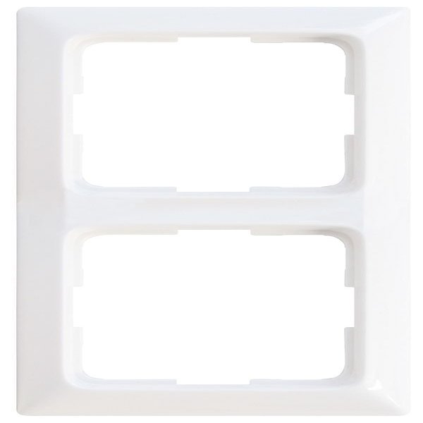 Legrand Creo 2-Gang Frame, Ultra-White DB, 776202 (2 Frames)