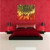 Pixxprint Close-Up of a Gerbera, 3-Piece Canvas Wall Art, Overall Size 120 x 80 cm, Ready-Stretched, Not a Poster view 4