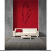 CLICKANDPRINT Wolf Silhouette Wall Decal, 120 × 43.6 cm, Black view 2